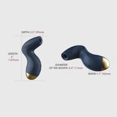 Svakom Pulse Pure Water Resistant Clitoral Vibrator Clit Ticklers and Pulsators